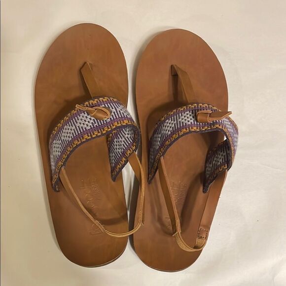 Feelgoodz Zensole Bohemian Sandals with Geometric Strap - Picture 6 of 9
